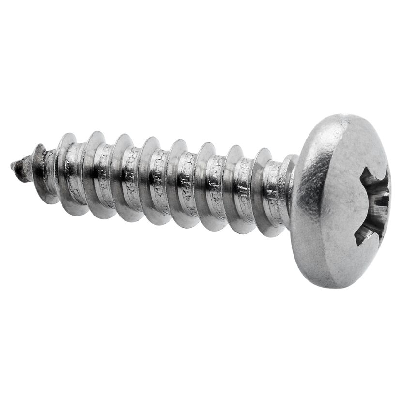 Blechschrauben PH2 Kreuzschlitz Edelstahl 4,2 x 13 mm 50 Stück