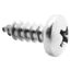 Blechschrauben PH2 Kreuzschlitz Edelstahl 4,8 x 13 mm 50 Stück
