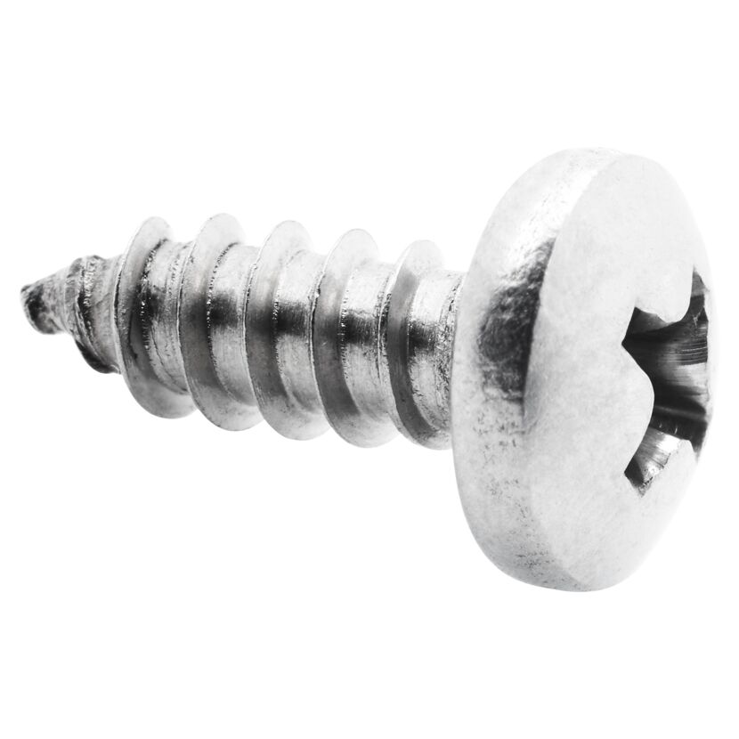 Blechschrauben PH2 Kreuzschlitz Edelstahl 4,8 x 13 mm 50 Stück