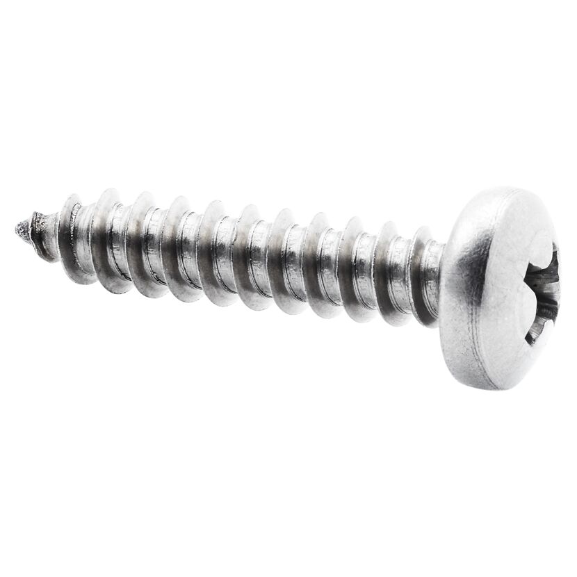 Blechschrauben PH2 Kreuzschlitz Edelstahl 4,8 x 19 mm 50 Stück