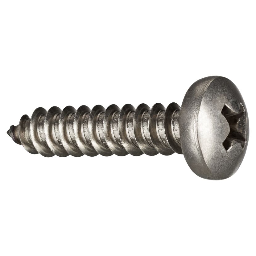 Blechschrauben PH2 Edelstahl 4,8 x 22 mm 50 Stück