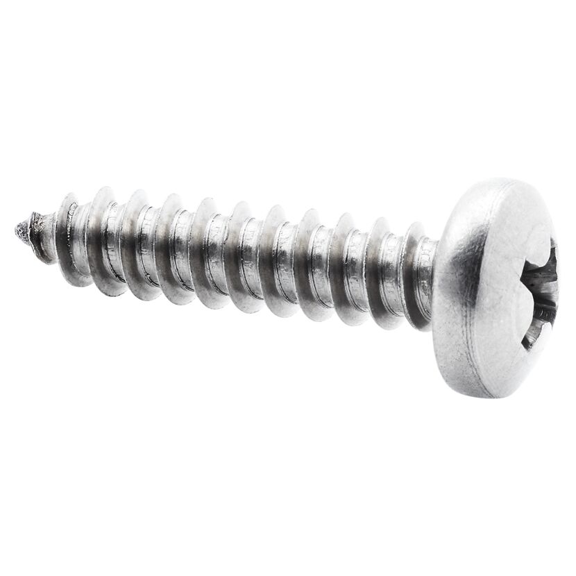 Blechschrauben PH2 Kreuzschlitz Edelstahl 4,8 x 25 mm 50 Stück