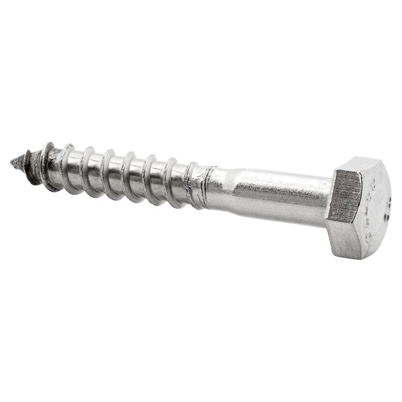 Schlüsselschrauben SW10 Edelstahl 6 x 40 mm 25 Stück