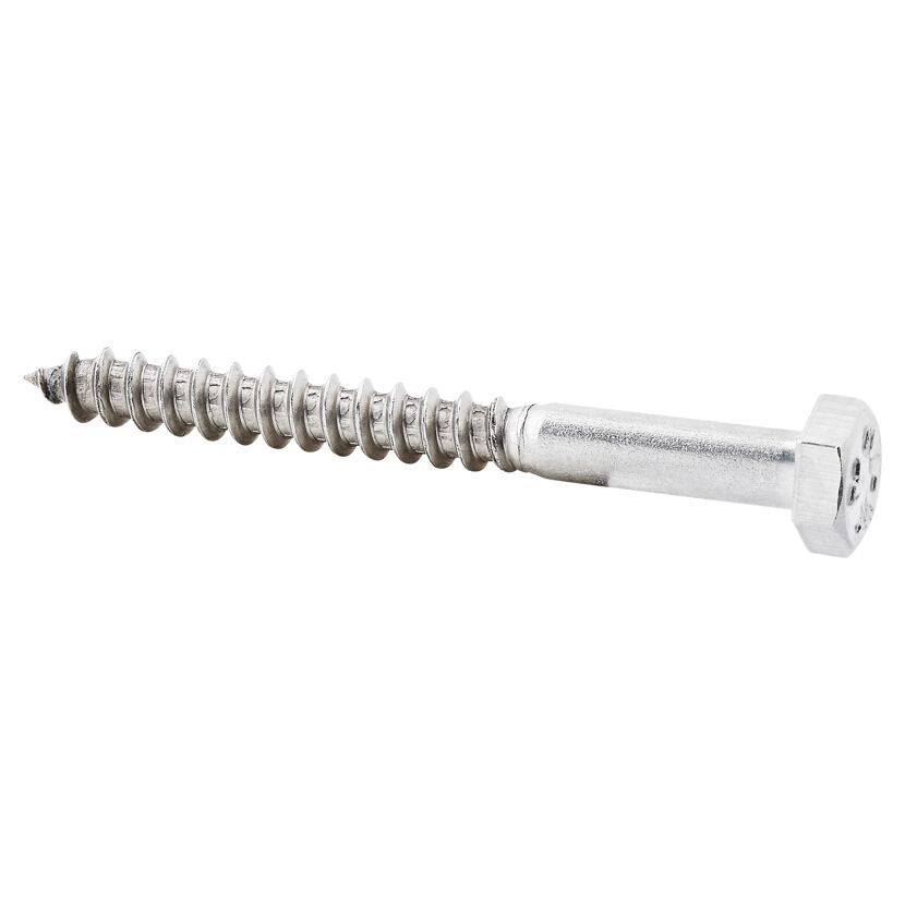 Schlüsselschrauben SW10 Edelstahl 6 x 60 mm 25 Stück