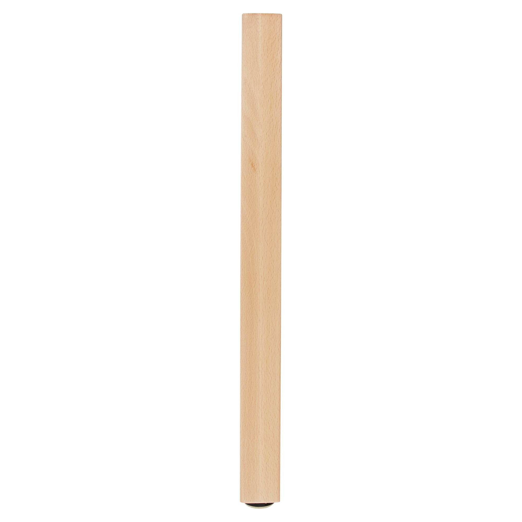 Holz Möbelfuß Buche 60 x 60 x 710 mm