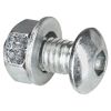 Linsenkopfschrauben-Set Ø 5 x 12 mm 20 Stück