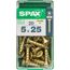Senkkopfschrauben PZ2 Ø 5 x 25 mm 20 Stück