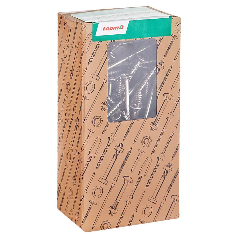 Spanplattenschrauben Ø 0,5 x 7 cm 100 Stück
