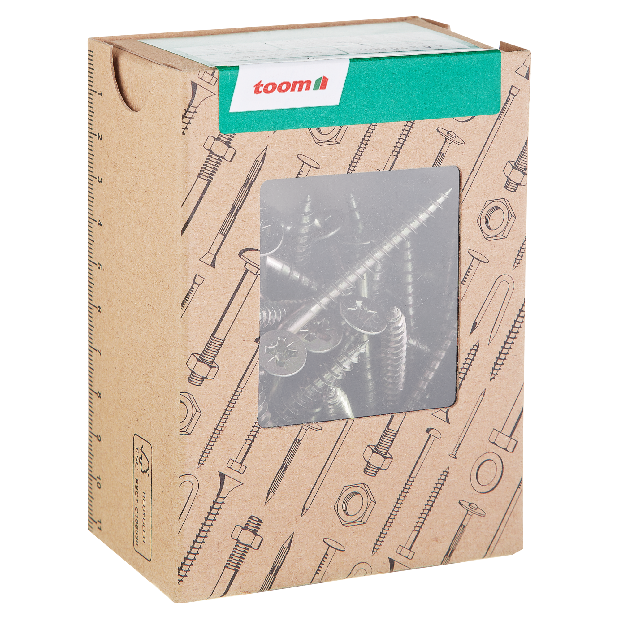 Spanplattenschrauben Ø 0,6 x 7 cm 50 Stück