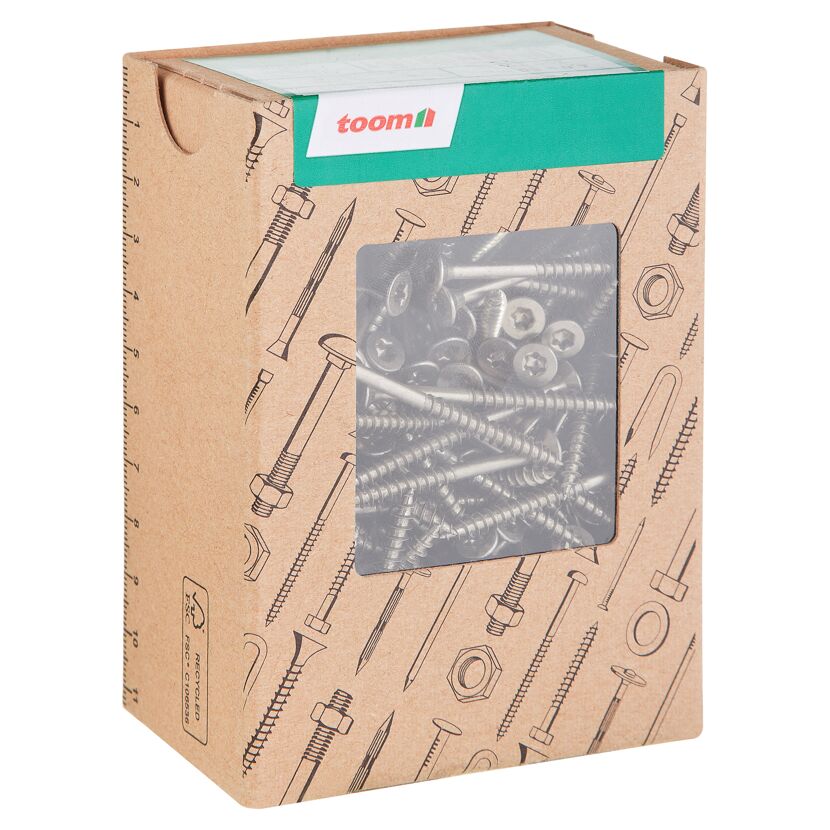 Spanplattenschrauben Ø 4,0 x 50 mm TX20 200 Stück