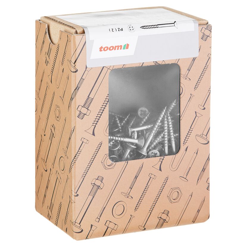 Spanplattenschrauben 'Basic' Ø 3,5 x 30 mm A2 PZ2 300 Stück