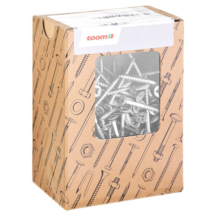 Spanplattenschrauben 'Basic' Ø 4,0 x 40 mm A2 PZ2 200 Stück