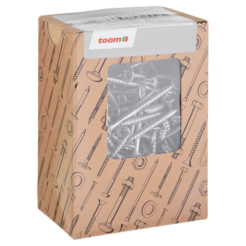 Spanplattenschrauben 'Basic' Ø 4,5 x 50 mm A2 PZ2 150 Stück