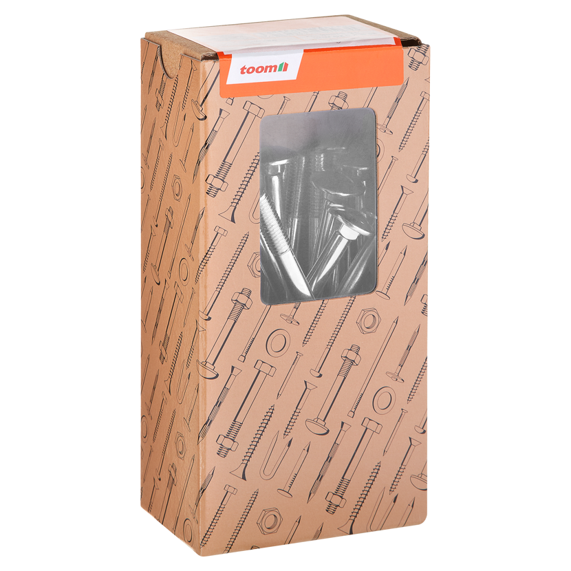 Schlossschrauben M8 x 120 mm verzinkt DIN 603 15 Stück