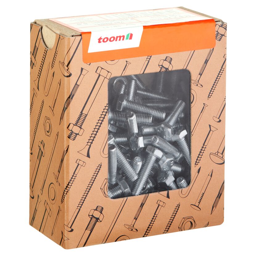 toom Sechskantschrauben M5 x 20 mm 100 Stück