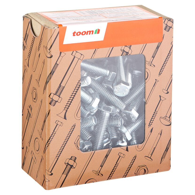Sechskantschrauben M6 x 30 mm DIN 558 50 Stück