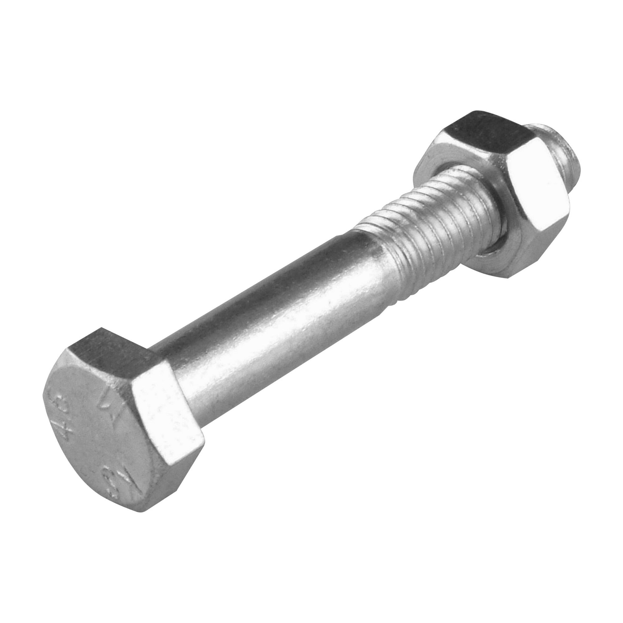 Sechskantschraube mit Mutter