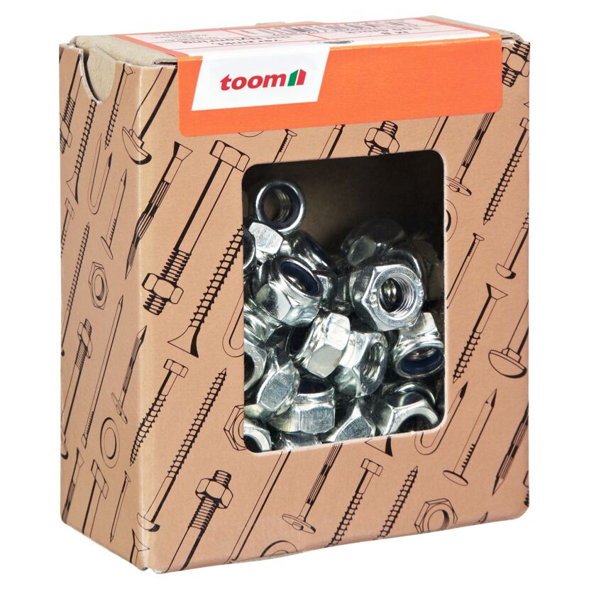 Sicherungsmuttern Ø 8 mm 100 Stück
