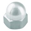 Hutmuttern Stahl M6 Ø 6 mm, 100 Stück
