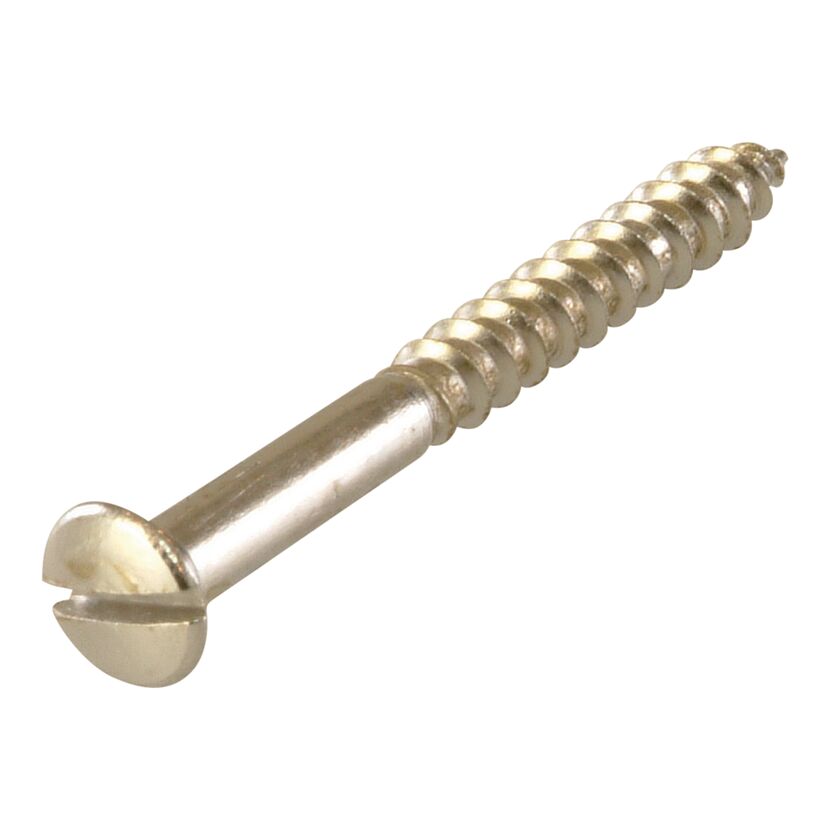 Holzschrauben Ø 4,0 x 40 mm vernickelt DIN 95 13 Stück