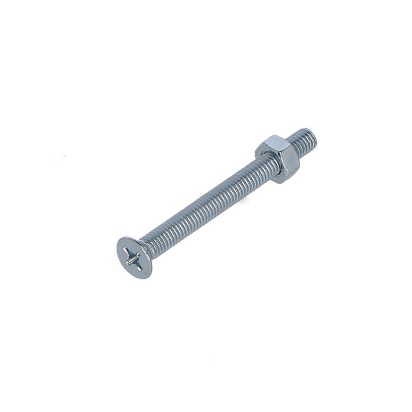 Senkkopfschrauben M6 x 60 mm verzinkt DIN 963 30 Stück