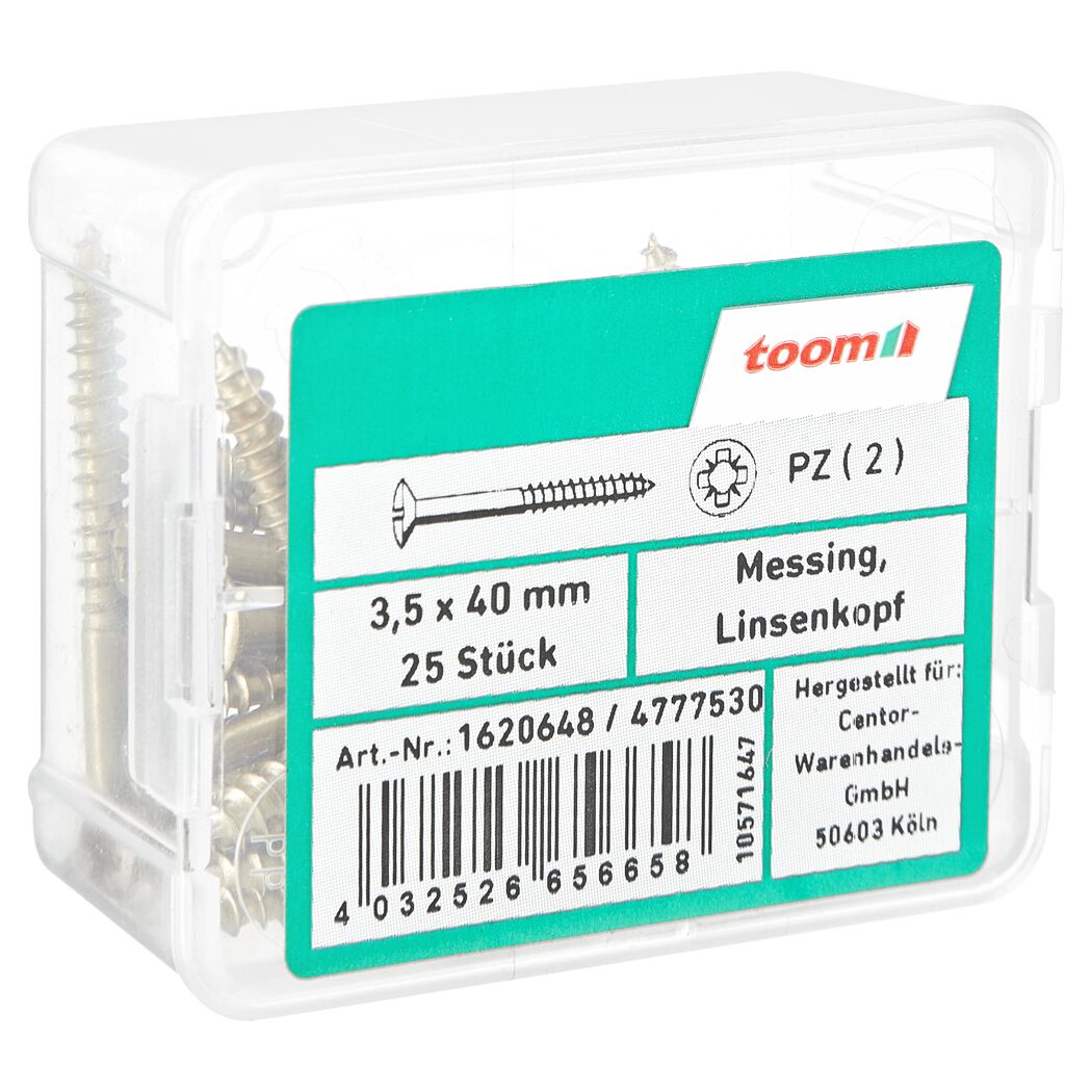 toom Holzschrauben 4 cm 25 Stück