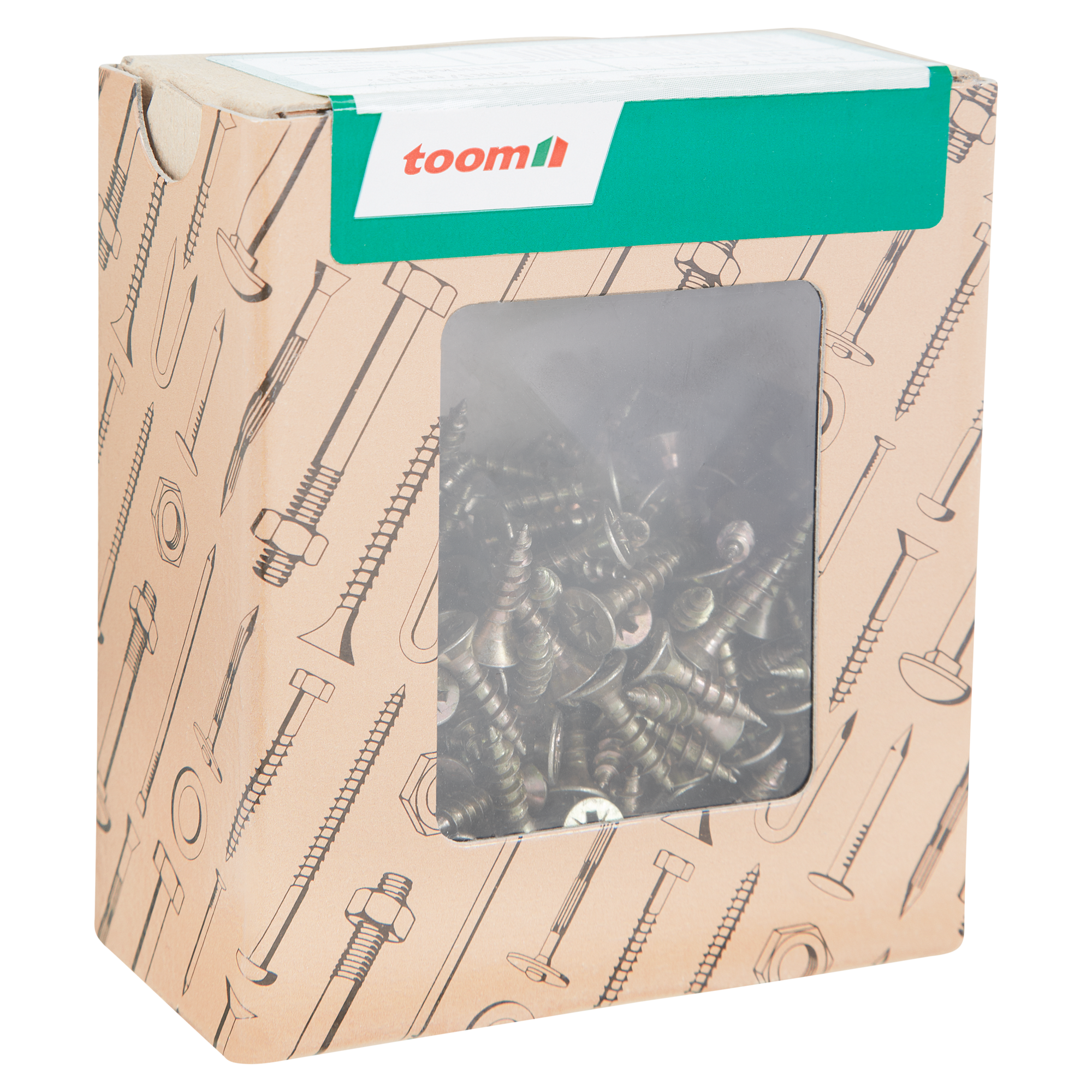 Spanplattenschrauben "Basic" Ø 4,0 x 16 mm PZ2 300 Stück