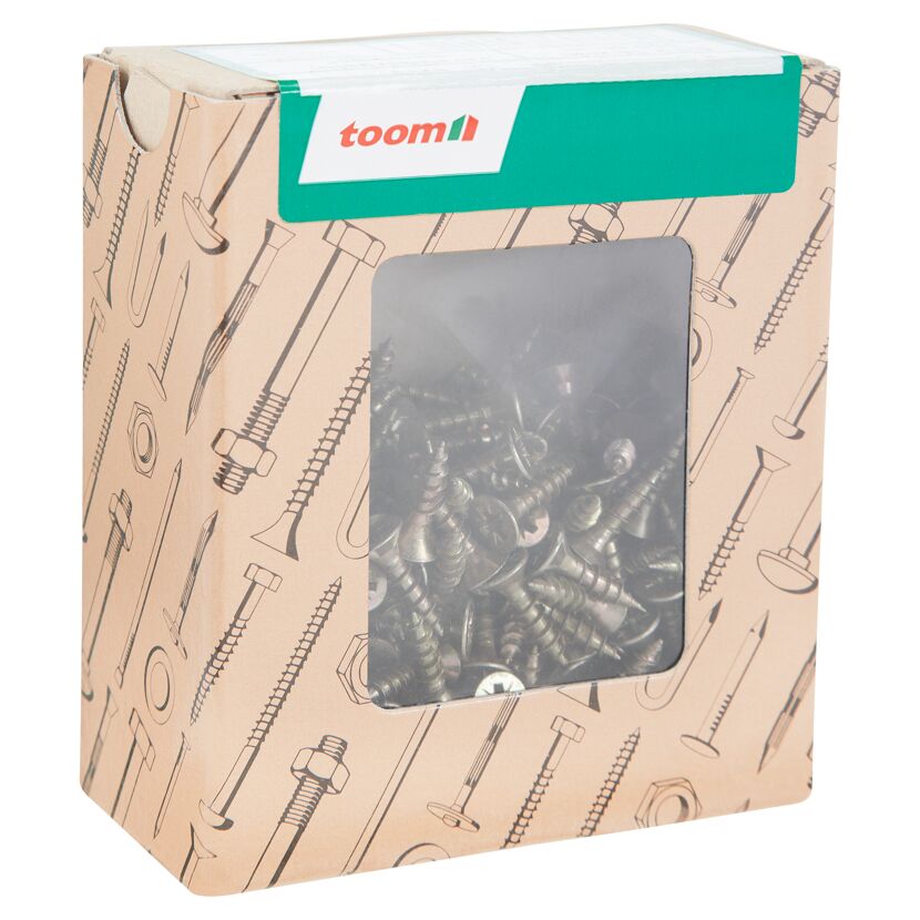 Spanplattenschrauben "Basic" Ø 4,0 x 16 mm PZ2 300 Stück