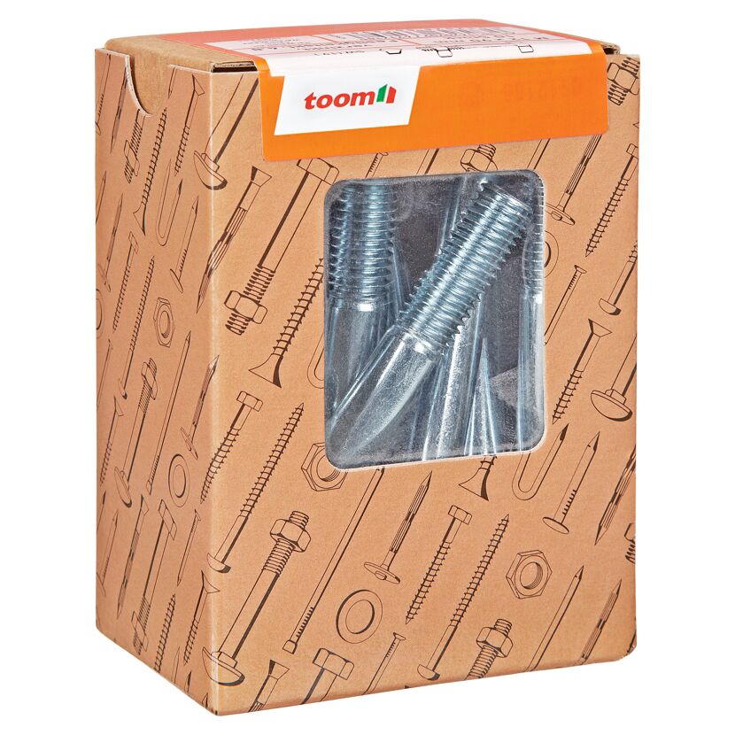 Sechskantschrauben M12 x 90 mm DIN 601 10 Stück
