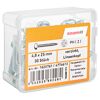 Blechschrauben Ø 4,8 x 25 mm verzinkt DIN 7981 30 Stück