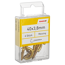 Schraubhaken Messing golden Ø 3,8 x 40 mm 6 Stück