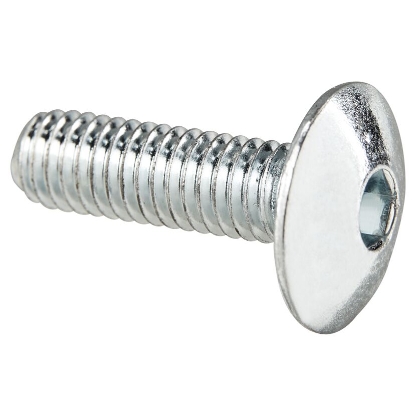 Flachrundschraube ISK4,0 Stahl M6 x 20 mm 1 Stück