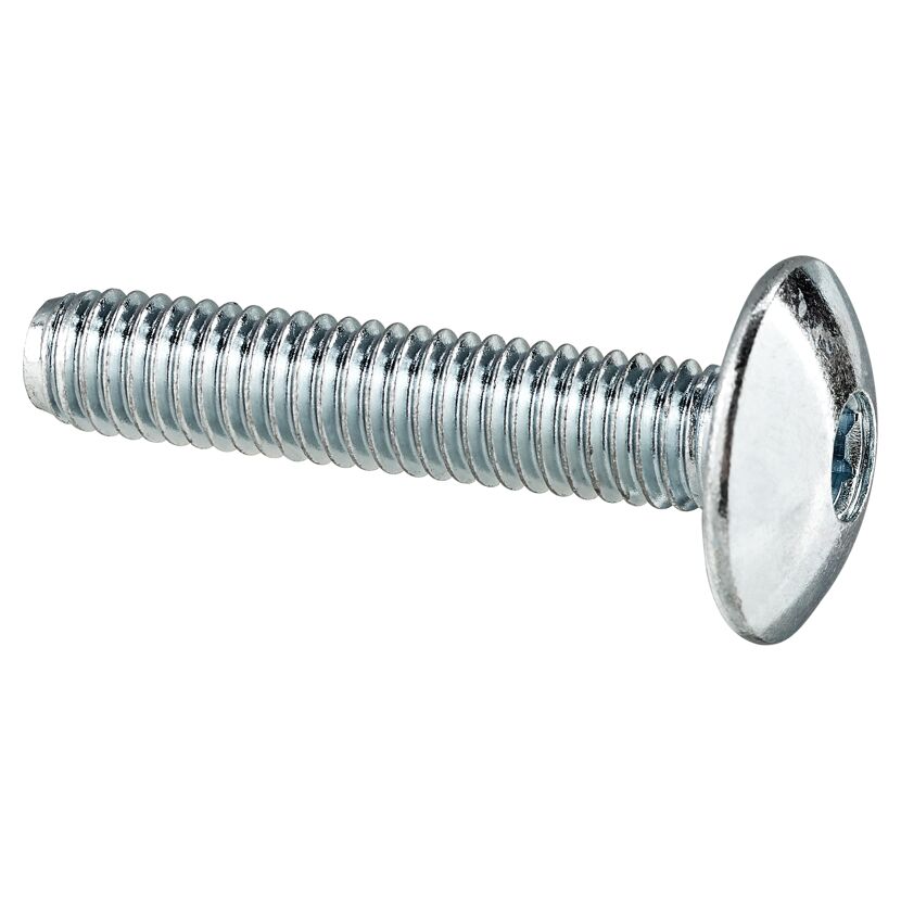 Flachrundschraube ISK4,0 Stahl M6 x 30 mm 1 Stück