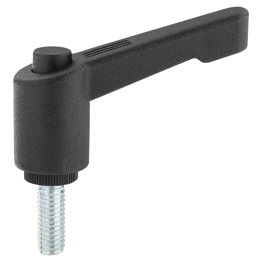 Klemmhebelschraube R42 Stahl verzinkt 6,0 x 16 mm 1 Stück