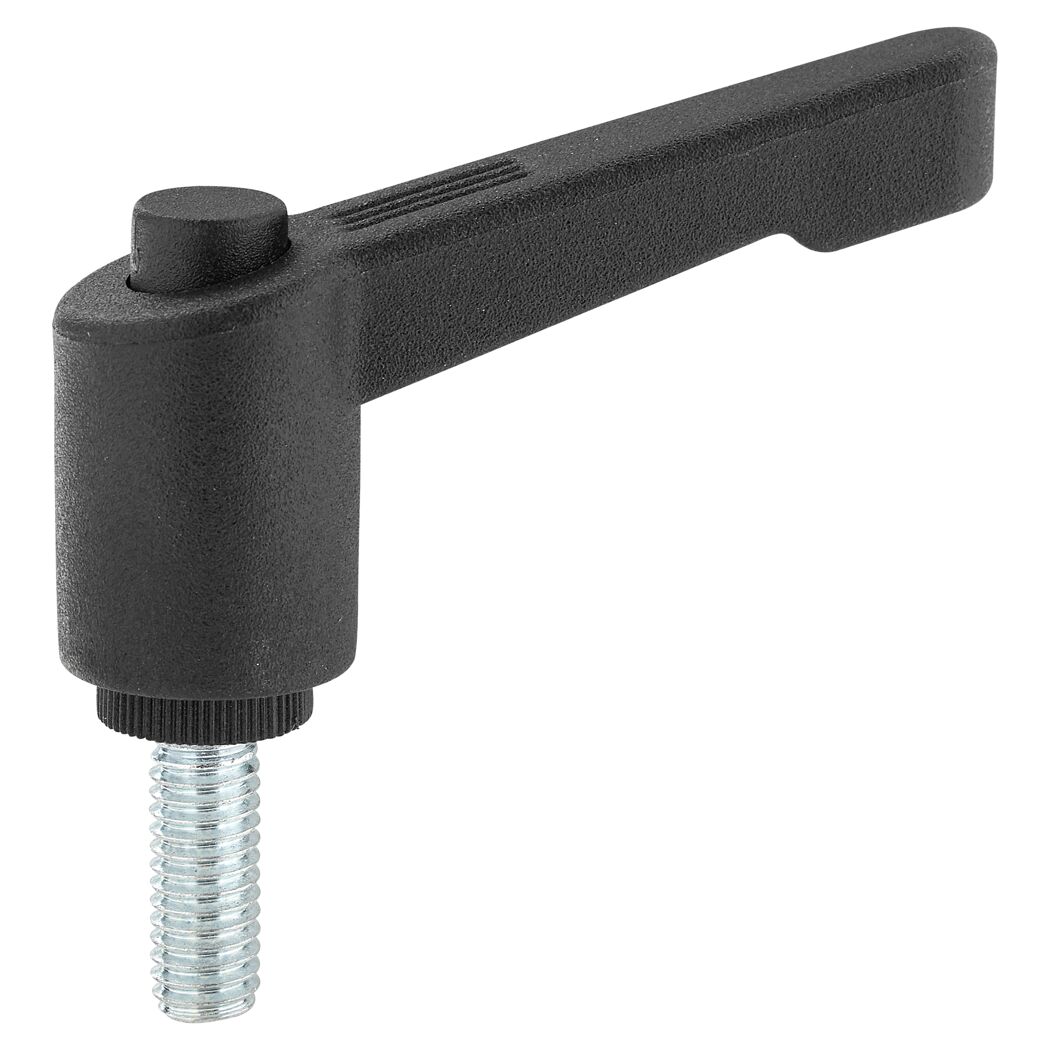 Klemmhebelschraube R65 Stahl verzinkt 6,0 x 25 mm 1 Stück