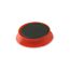 Pinnwandmagnet rund rot Ø 32 mm 1 Stück