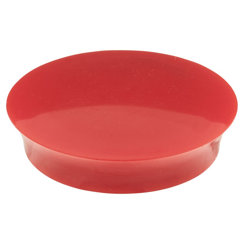 Pinnwandmagnet rund rot Ø 32 mm 1 Stück