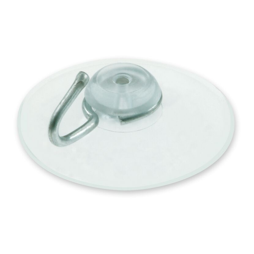Saughaken Kunststoff transparent Ø 38 mm 1 Stück