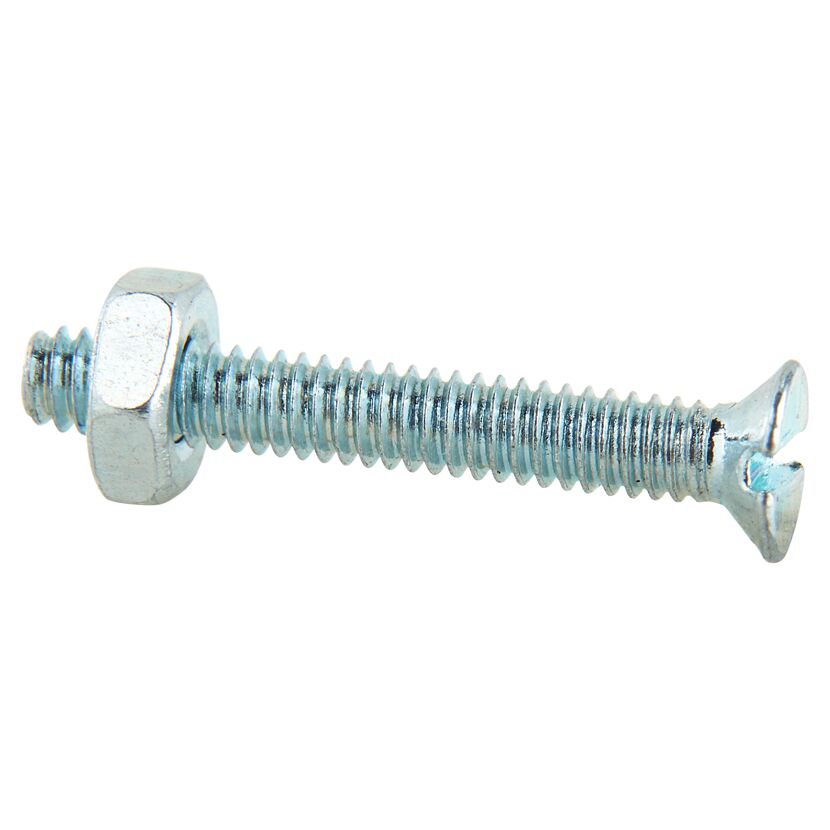 Senkkopfschrauben SD Schlitz Stahl M2 x 14 mm 20 Stück