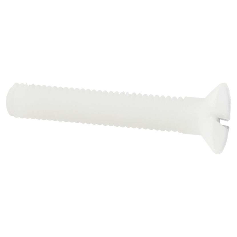 Senkkopfschraube SL Schlitz Kunststoff M5 x 30 mm 1 Stück