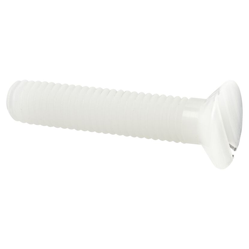Senkkopfschraube SL Schlitz Kunststoff M6 x 30 mm 1 Stück
