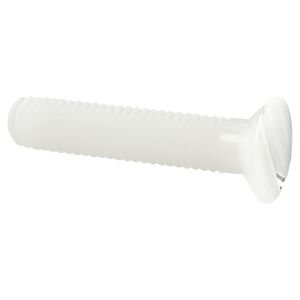 Senkkopfschraube SL Schlitz Kunststoff M6 x 30 mm 1 Stück