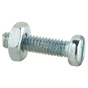 Senkkopfschrauben SD Schlitz Stahl M2,5 x 5 mm 20 Stück