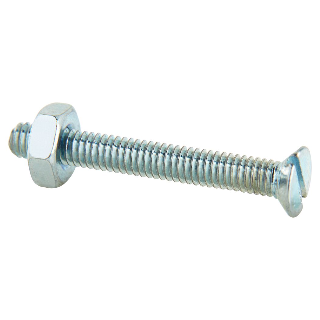 Senkkopfschrauben SD Schlitz Stahl M2,5 x 20 mm 20 Stück