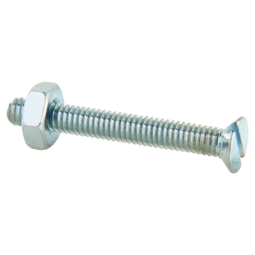 Senkkopfschrauben SD Schlitz Stahl M2,5 x 20 mm 20 Stück