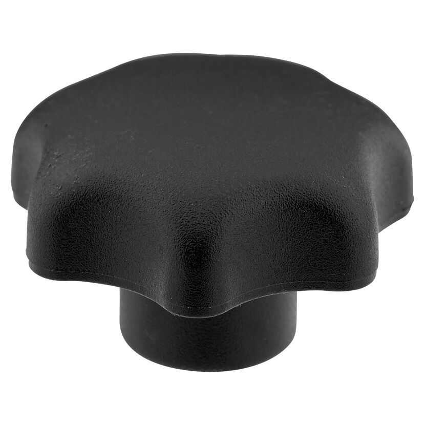 Sterngriffmutter M8 schwarz 50 x 32 mm