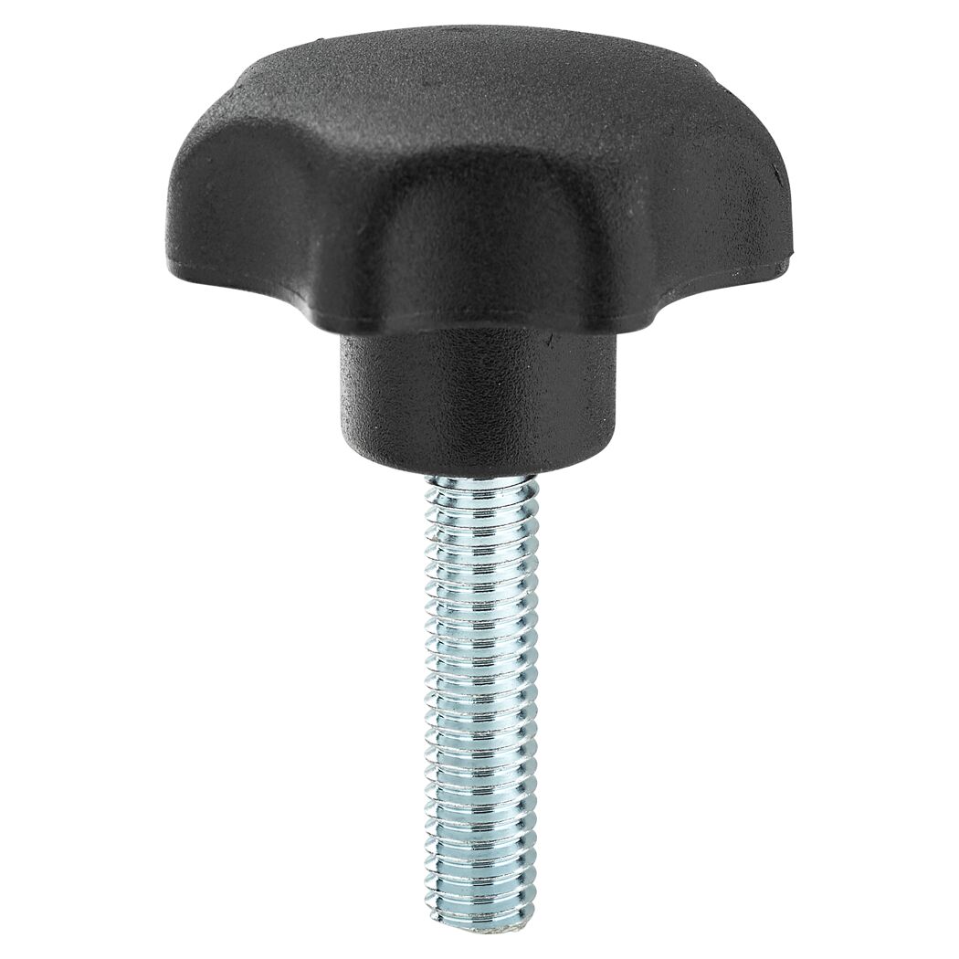 Sterngriffschraube Stahl verzinkt 6 x 25 mm 1 Stück