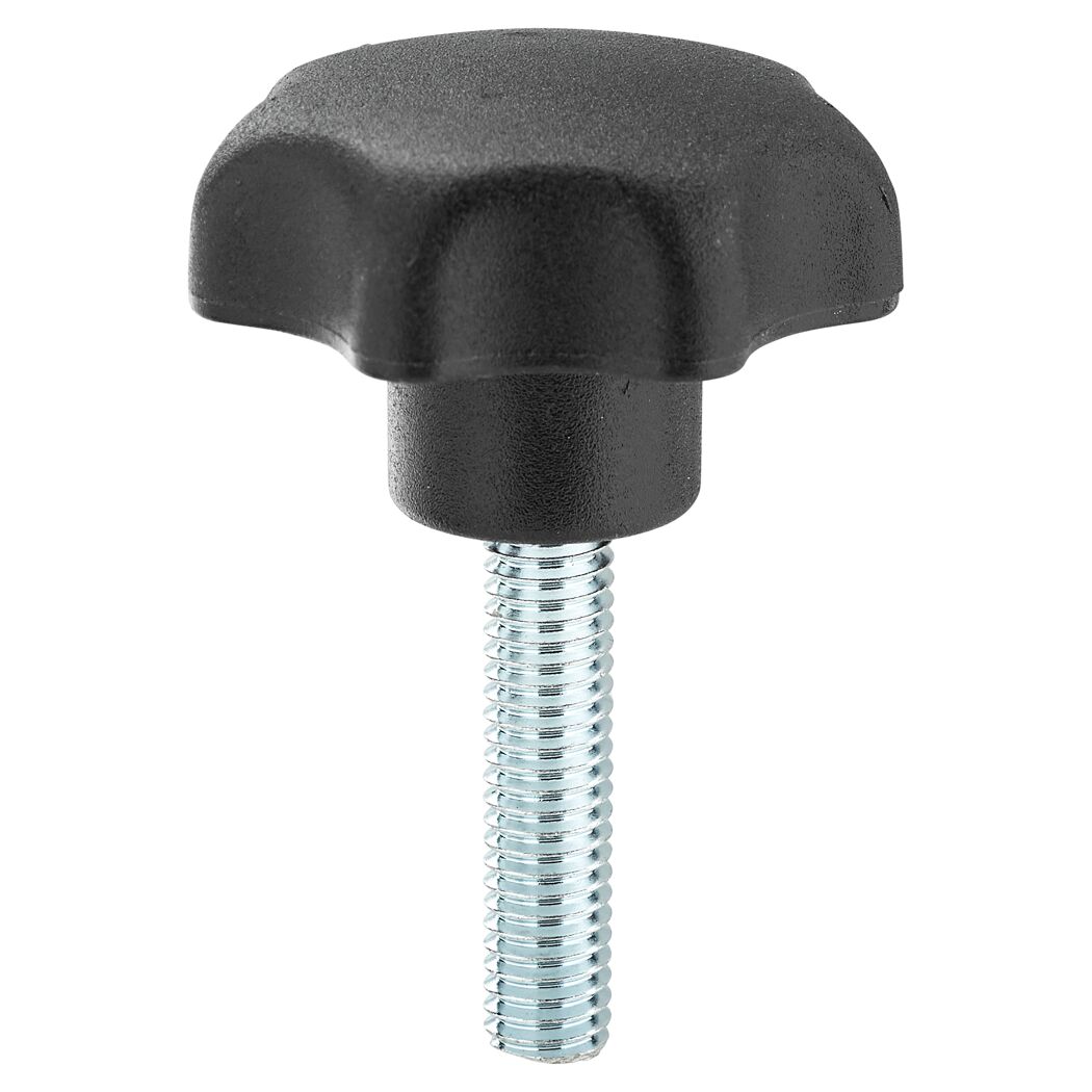 Sterngriffschraube Stahl verzinkt 12 x 40 mm 1 Stück