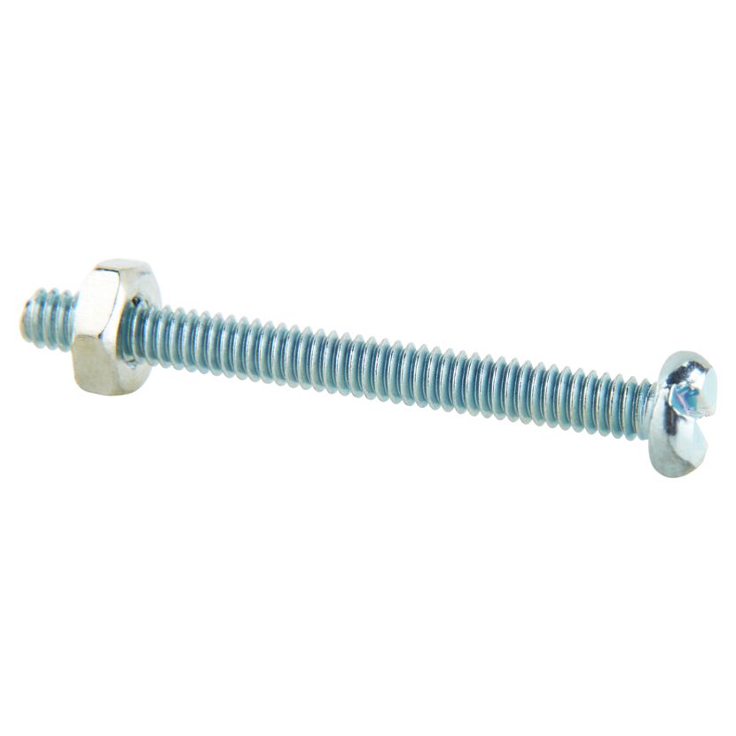 Zylinderkopfschrauben SD Schlitz Stahl M1 x 10 mm 10 Stück