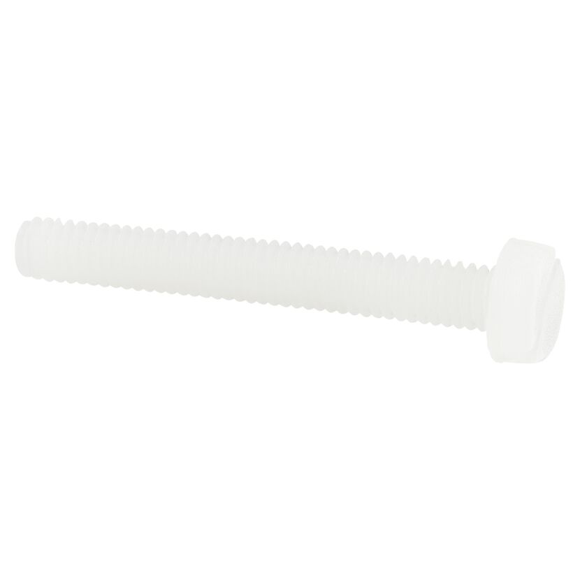 Zylinderschraube SL Schlitz Kunststoff M4 x 30 mm 1 Stück